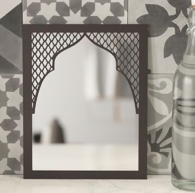 Granada wooden lattice mirror